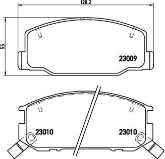 Magneti Marelli 363700483031 - Тормозные колодки, дисковые, комплект www.autospares.lv