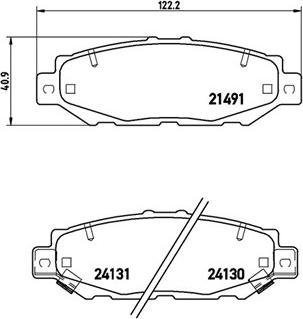 BENDIX 572260 - Bremžu uzliku kompl., Disku bremzes www.autospares.lv