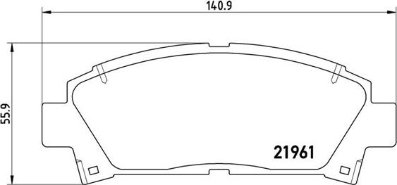 Magneti Marelli 363700483028 - Тормозные колодки, дисковые, комплект www.autospares.lv