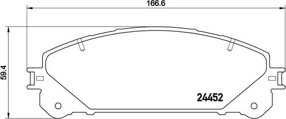 Magneti Marelli 363700483145 - Bremžu uzliku kompl., Disku bremzes www.autospares.lv