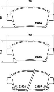 Magneti Marelli 363700483103 - Тормозные колодки, дисковые, комплект www.autospares.lv