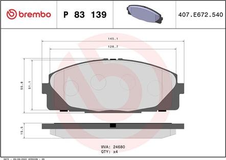 Magneti Marelli 363700483139 - Bremžu uzliku kompl., Disku bremzes www.autospares.lv