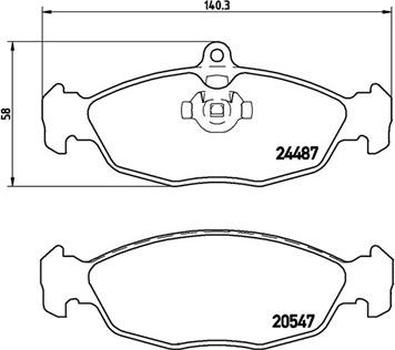 Magneti Marelli 363700436017 - Bremžu uzliku kompl., Disku bremzes www.autospares.lv