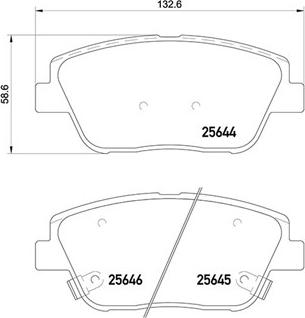 Magneti Marelli 363700430066 - Bremžu uzliku kompl., Disku bremzes autospares.lv