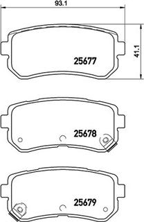 Magneti Marelli 363700430068 - Bremžu uzliku kompl., Disku bremzes www.autospares.lv