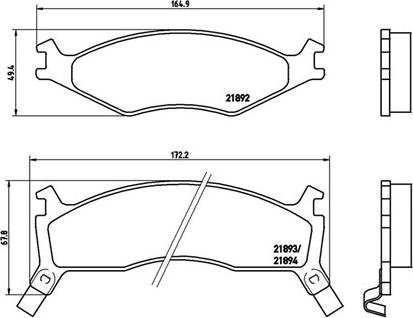 Magneti Marelli 363700430006 - Bremžu uzliku kompl., Disku bremzes www.autospares.lv