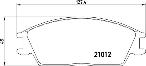 Magneti Marelli 363700430001 - Bremžu uzliku kompl., Disku bremzes www.autospares.lv