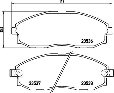 Magneti Marelli 363700430010 - Bremžu uzliku kompl., Disku bremzes www.autospares.lv