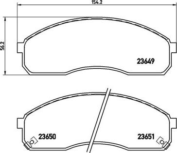 Magneti Marelli 363700430012 - Bremžu uzliku kompl., Disku bremzes www.autospares.lv