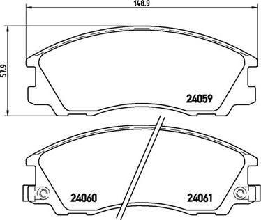 Magneti Marelli 363700430017 - Bremžu uzliku kompl., Disku bremzes autospares.lv