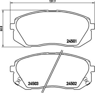 Magneti Marelli 363700430039 - Тормозные колодки, дисковые, комплект www.autospares.lv