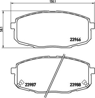 Magneti Marelli 363700430034 - Bremžu uzliku kompl., Disku bremzes autospares.lv