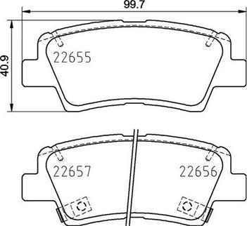 Magneti Marelli 363700430103 - Bremžu uzliku kompl., Disku bremzes autospares.lv