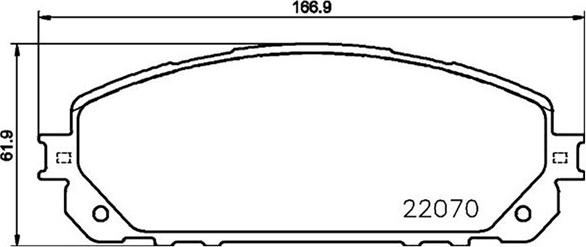 Magneti Marelli 363700437021 - Bremžu uzliku kompl., Disku bremzes autospares.lv