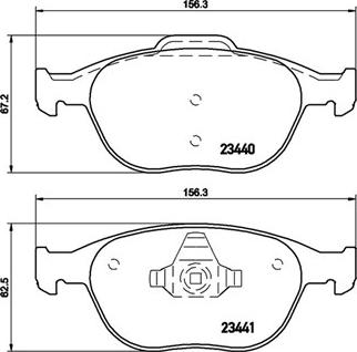 Magneti Marelli 363700424058 - Тормозные колодки, дисковые, комплект www.autospares.lv