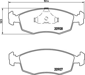 Magneti Marelli 363700424019 - Тормозные колодки, дисковые, комплект www.autospares.lv