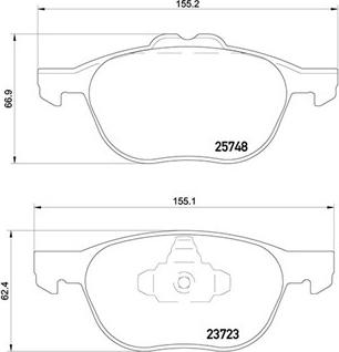 Magneti Marelli 363700424158 - Bremžu uzliku kompl., Disku bremzes www.autospares.lv