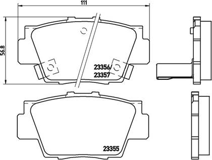 Magneti Marelli 363700428040 - Bremžu uzliku kompl., Disku bremzes autospares.lv