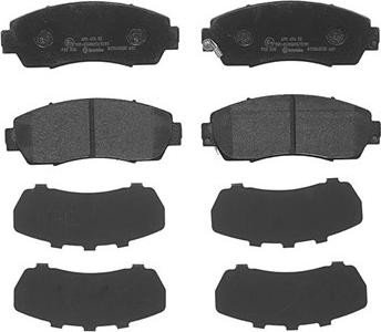 Magneti Marelli 363700428068 - Brake Pad Set, disc brake www.autospares.lv