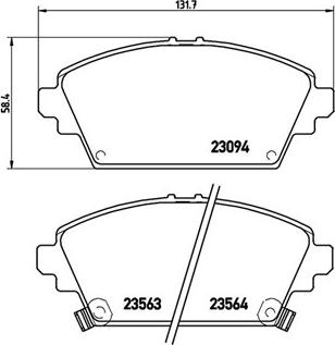 Magneti Marelli 363700428029 - Bremžu uzliku kompl., Disku bremzes autospares.lv