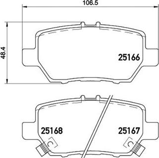 Magneti Marelli 363700428078 - Bremžu uzliku kompl., Disku bremzes www.autospares.lv