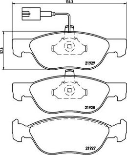 Magneti Marelli 363700423070 - Bremžu uzliku kompl., Disku bremzes www.autospares.lv