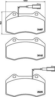 Magneti Marelli 363700423139 - Bremžu uzliku kompl., Disku bremzes www.autospares.lv