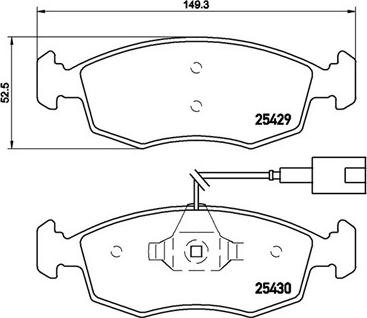 Magneti Marelli 363700423138 - Bremžu uzliku kompl., Disku bremzes www.autospares.lv