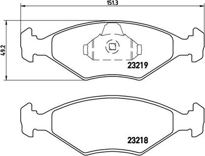 Magneti Marelli 363700423124 - Bremžu uzliku kompl., Disku bremzes www.autospares.lv