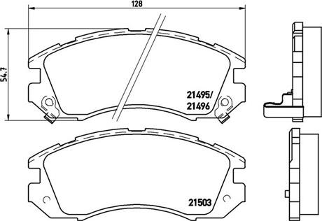 Magneti Marelli 363700478004 - Brake Pad Set, disc brake www.autospares.lv