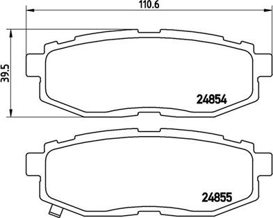 Magneti Marelli 363700478018 - Bremžu uzliku kompl., Disku bremzes www.autospares.lv