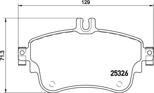 Magneti Marelli 363700550094 - Bremžu uzliku kompl., Disku bremzes www.autospares.lv