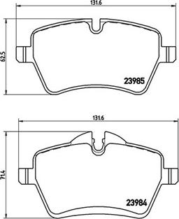 Magneti Marelli 363700506051 - Bremžu uzliku kompl., Disku bremzes www.autospares.lv