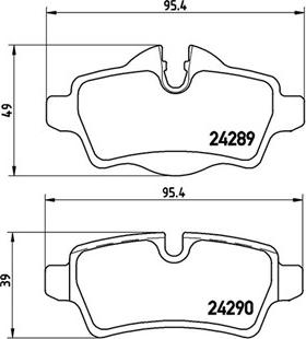 Magneti Marelli 363700506052 - Bremžu uzliku kompl., Disku bremzes autospares.lv