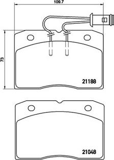 Magneti Marelli 363700506009 - Bremžu uzliku kompl., Disku bremzes autospares.lv