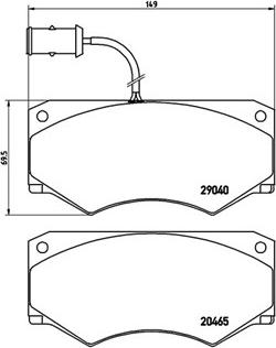 Magneti Marelli 363700506005 - Bremžu uzliku kompl., Disku bremzes autospares.lv