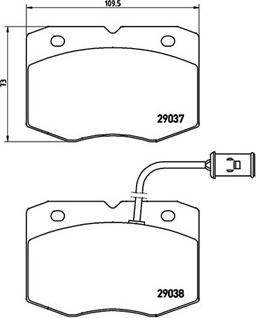 Magneti Marelli 363700506014 - Bremžu uzliku kompl., Disku bremzes www.autospares.lv