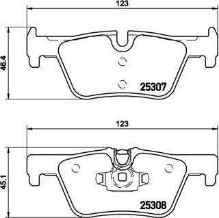 Magneti Marelli 363700506071 - Bremžu uzliku kompl., Disku bremzes www.autospares.lv