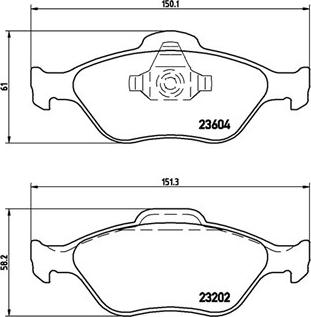 Magneti Marelli 363700524055 - Bremžu uzliku kompl., Disku bremzes www.autospares.lv