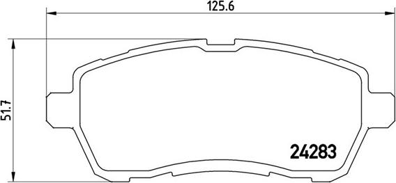 Magneti Marelli 363700524072 - Тормозные колодки, дисковые, комплект www.autospares.lv