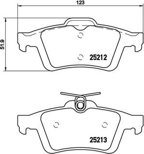 Magneti Marelli 363700524148 - Bremžu uzliku kompl., Disku bremzes www.autospares.lv