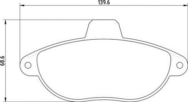 Magneti Marelli 363700209054 - Brake Pad Set, disc brake www.autospares.lv