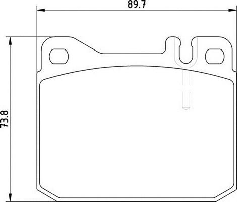 Magneti Marelli 363700204141 - Bremžu uzliku kompl., Disku bremzes autospares.lv