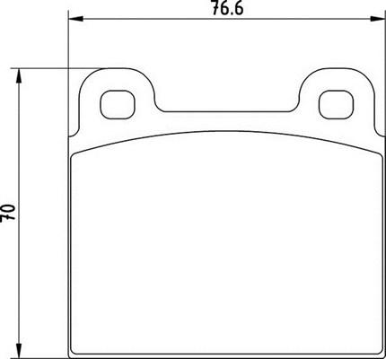 Magneti Marelli 363700204116 - Bremžu uzliku kompl., Disku bremzes www.autospares.lv