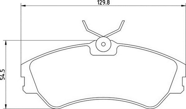 Magneti Marelli 363700205048 - Тормозные колодки, дисковые, комплект www.autospares.lv