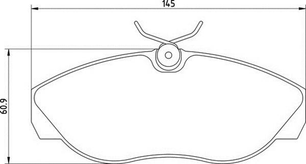 Magneti Marelli 363700205078 - Bremžu uzliku kompl., Disku bremzes www.autospares.lv