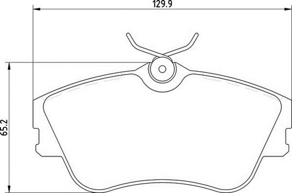 Magneti Marelli 363700205072 - Bremžu uzliku kompl., Disku bremzes autospares.lv