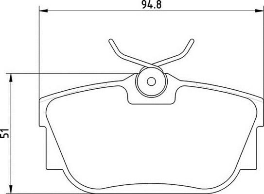 Magneti Marelli 363700205137 - Bremžu uzliku kompl., Disku bremzes autospares.lv