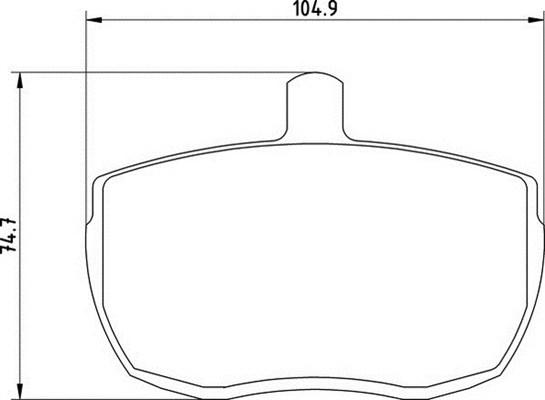 Magneti Marelli 363700200381 - Тормозные колодки, дисковые, комплект www.autospares.lv