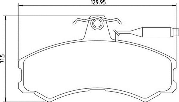 Magneti Marelli 363700200290 - Тормозные колодки, дисковые, комплект www.autospares.lv